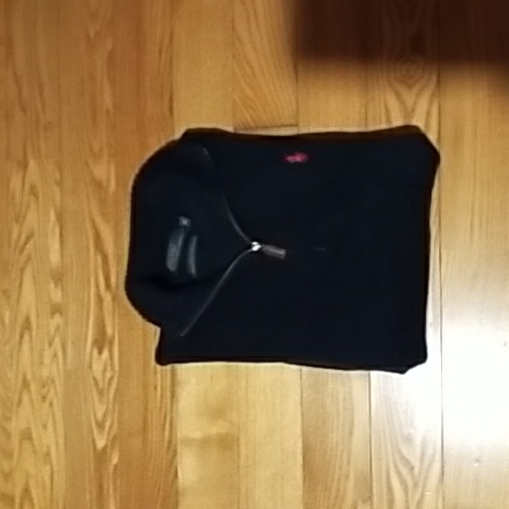 POLO RALPH LAUREN HALF ZIP SWEATER SIZE M..
